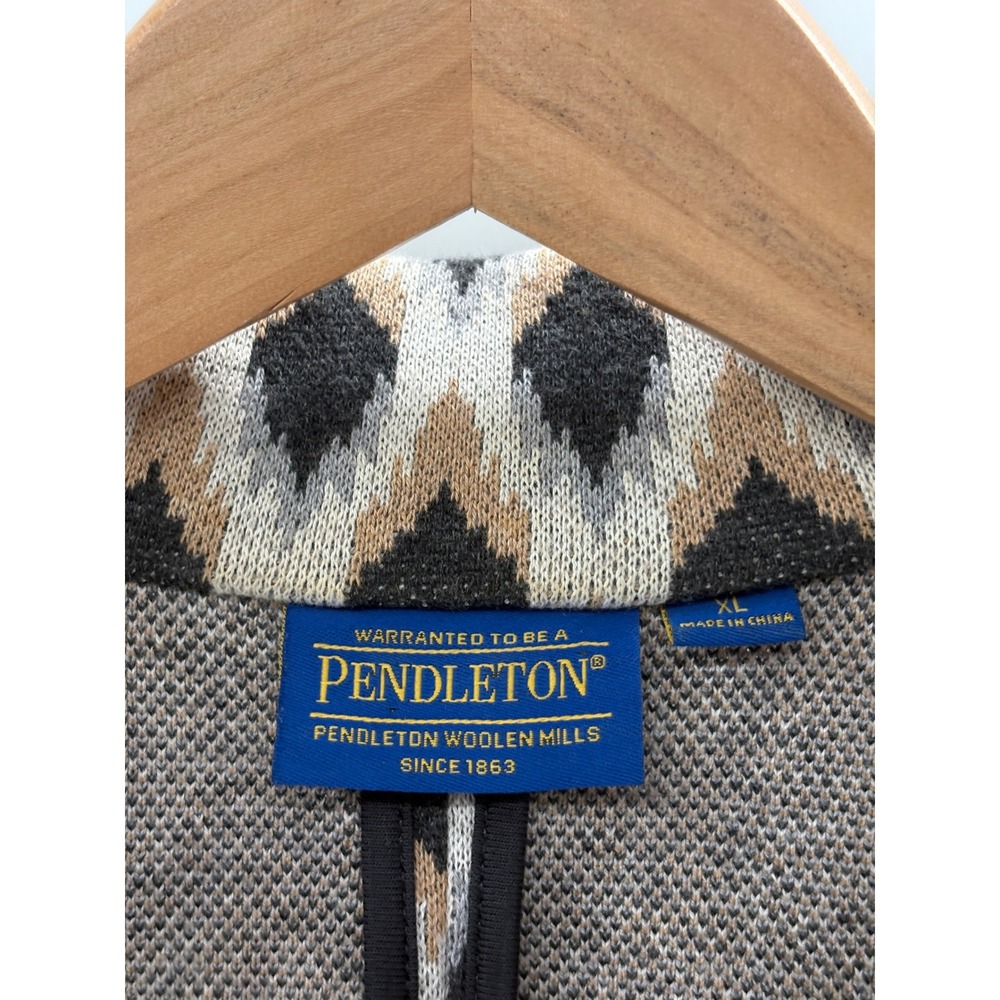 Pendleton Blazer Suit Jacket Argyle Diamond Women… - image 3